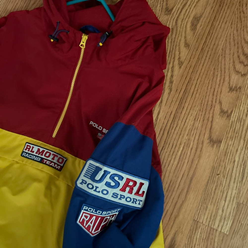 Colorblock Polo Racing Jacket - Picture 4 of 4